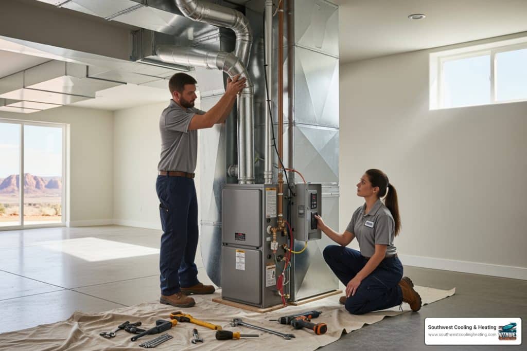 furnace installation in la verkin ut