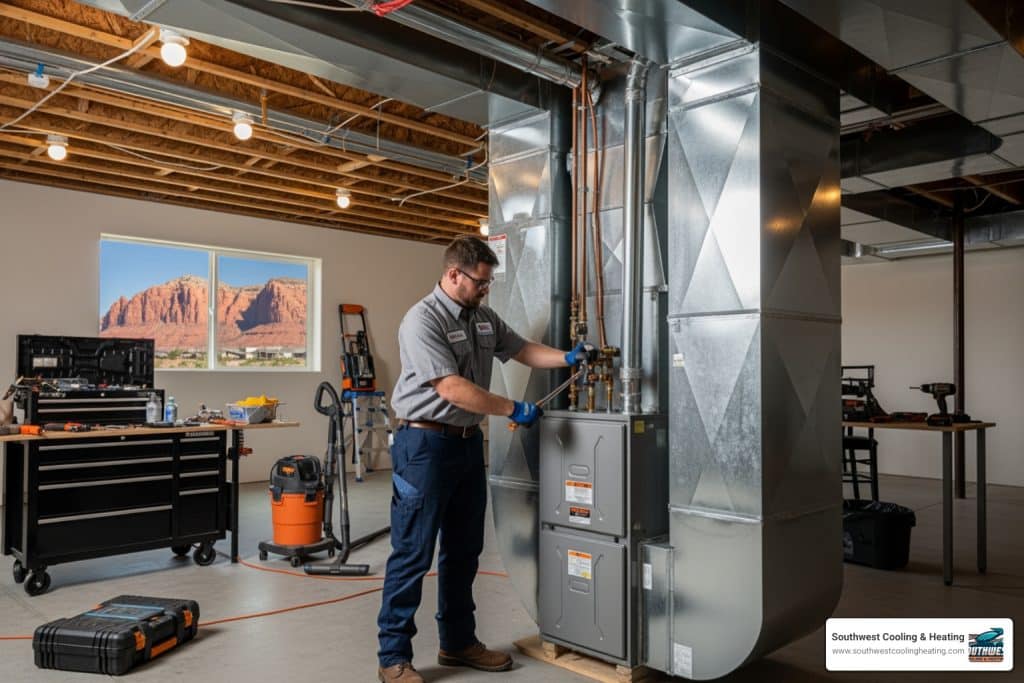 furnace installation in ivins ut