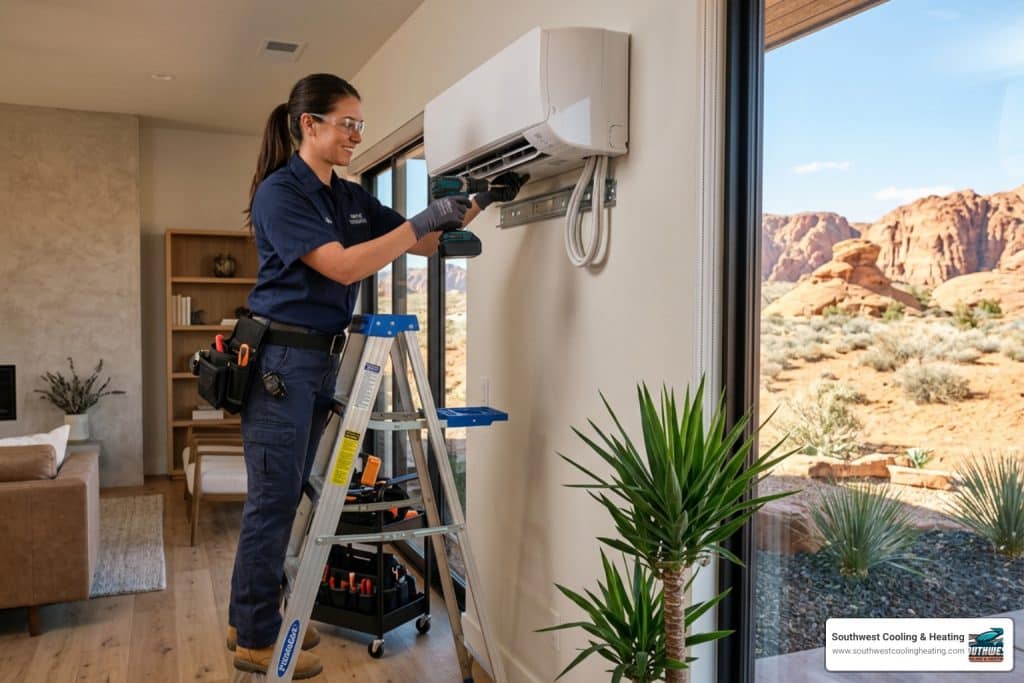 ductless heat pump contractors in st. george, ut