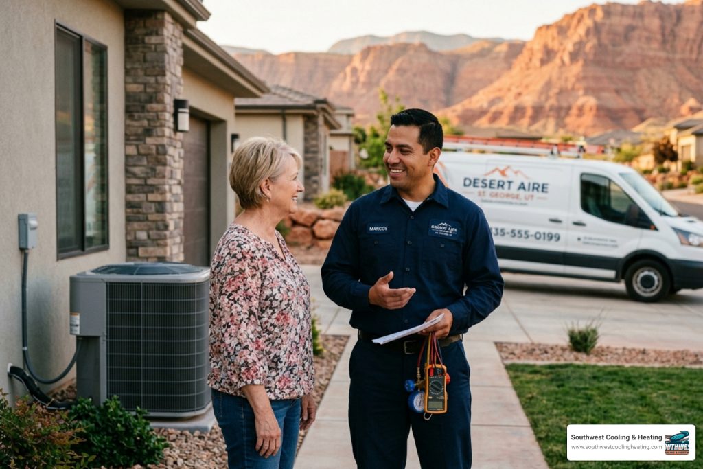 choosing a trusted local hvac provider in southern utah