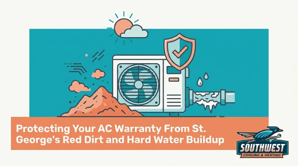 Protecting Your AC Warranty From St. George's Red Dirt and Hard Water Buildup — featured image