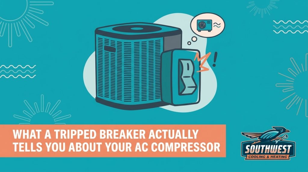 What a Tripped Breaker Actually Tells You About Your AC Compressor — featured image