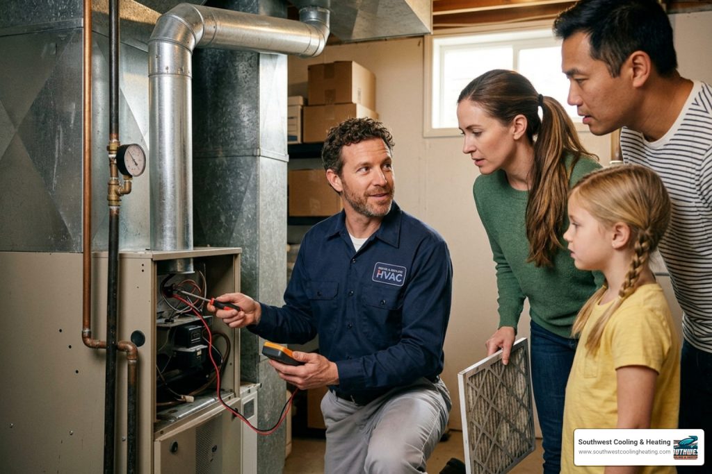 HVAC system repair or replace decision in a modern home - when to repair vs replace your hvac system