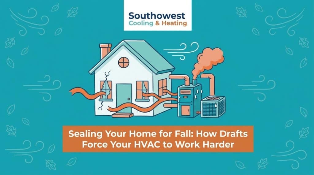 Sealing Your Home for Fall: How Drafts Force Your HVAC to Work Harder — featured image
