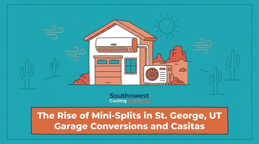 The Rise of Mini-Splits in St. George, UT Garage Conversions and Casitas — featured image