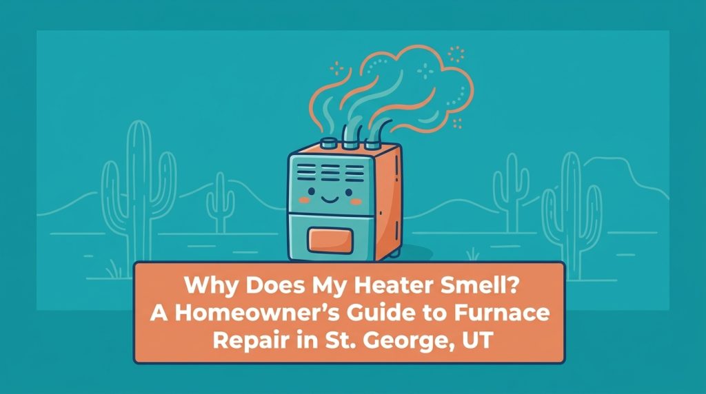 Why Does My Heater Smell? A Homeowner's Guide to Furnace Repair in St. George, UT — featured image