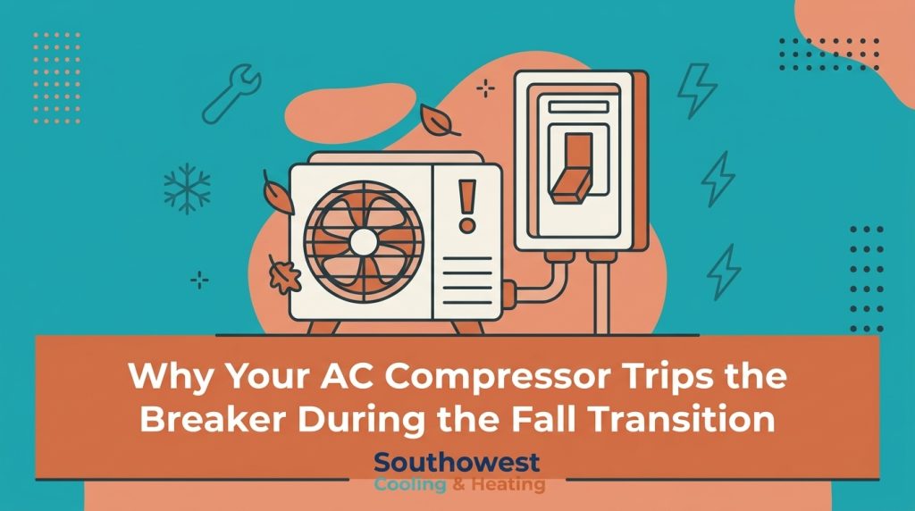 Why Your AC Compressor Trips the Breaker During the Fall Transition — featured image