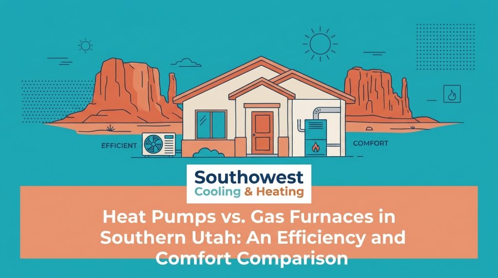 Heat Pumps vs. Gas Furnaces in Southern Utah: An Efficiency and Comfort Comparison — featured image